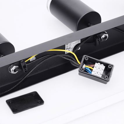 Brilagi - Kopalniški reflektor SELE 6xGU10/30W/230V IP44 črna