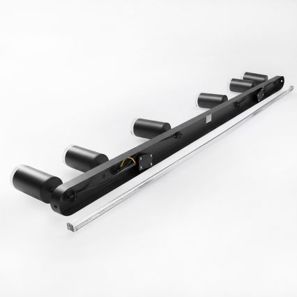 Brilagi - Kopalniški reflektor SELE 6xGU10/30W/230V IP44 črna