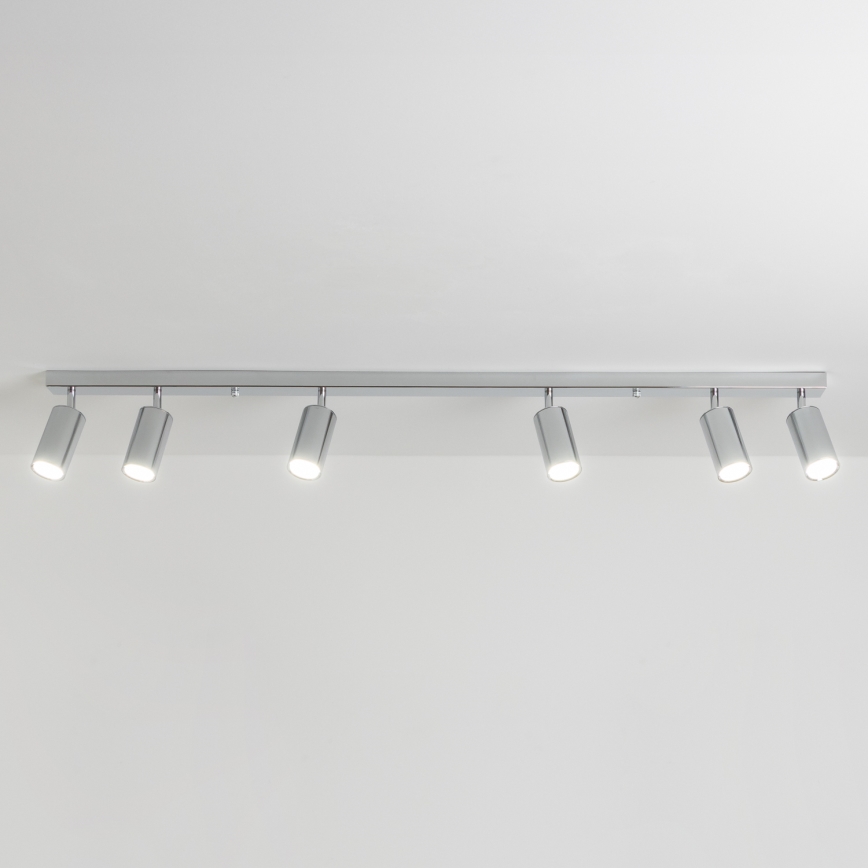 Brilagi - Kopalniški reflektor SELE 6xGU10/30W/230V IP44 sijajni krom