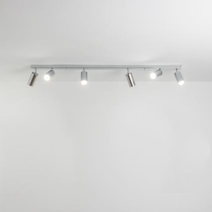 Brilagi - Kopalniški reflektor SELE 6xGU10/30W/230V IP44 sijajni krom