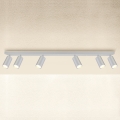 Brilagi - Kopalniški reflektor SELE 6xGU10/30W/230V IP44 srebrna