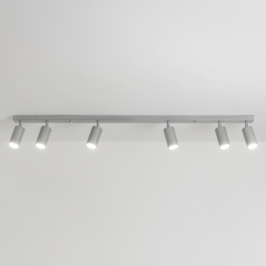 Brilagi - Kopalniški reflektor SELE 6xGU10/30W/230V IP44 srebrna