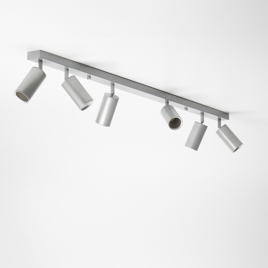 Brilagi - Kopalniški reflektor SELE 6xGU10/30W/230V IP44 srebrna