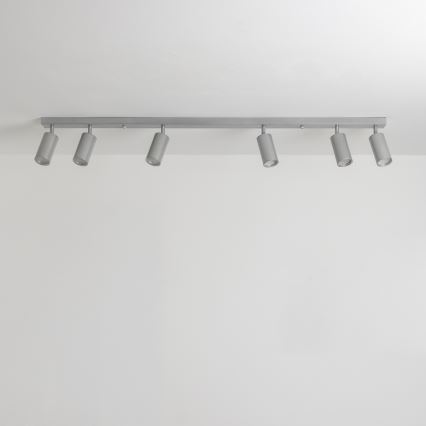 Brilagi - Kopalniški reflektor SELE 6xGU10/30W/230V IP44 srebrna
