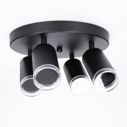 Brilagi - Kopalniški reflektor SELE AQUA 4xGU10/30W/230V IP44 črna