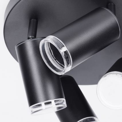 Brilagi - Kopalniški reflektor SELE AQUA 4xGU10/30W/230V IP44 črna