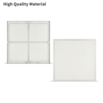 Brilagi - LED stropno svetilo za kopalnico FRAME LED/50W/230V 3000/4000/6000K 60x60 cm IP44 srebrna
