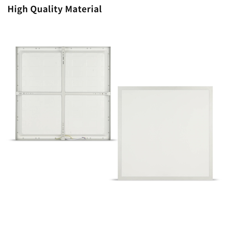 Brilagi - LED stropno svetilo za kopalnico FRAME LED/50W/230V 3000/4000/6000K 60x60 cm IP44 srebrna