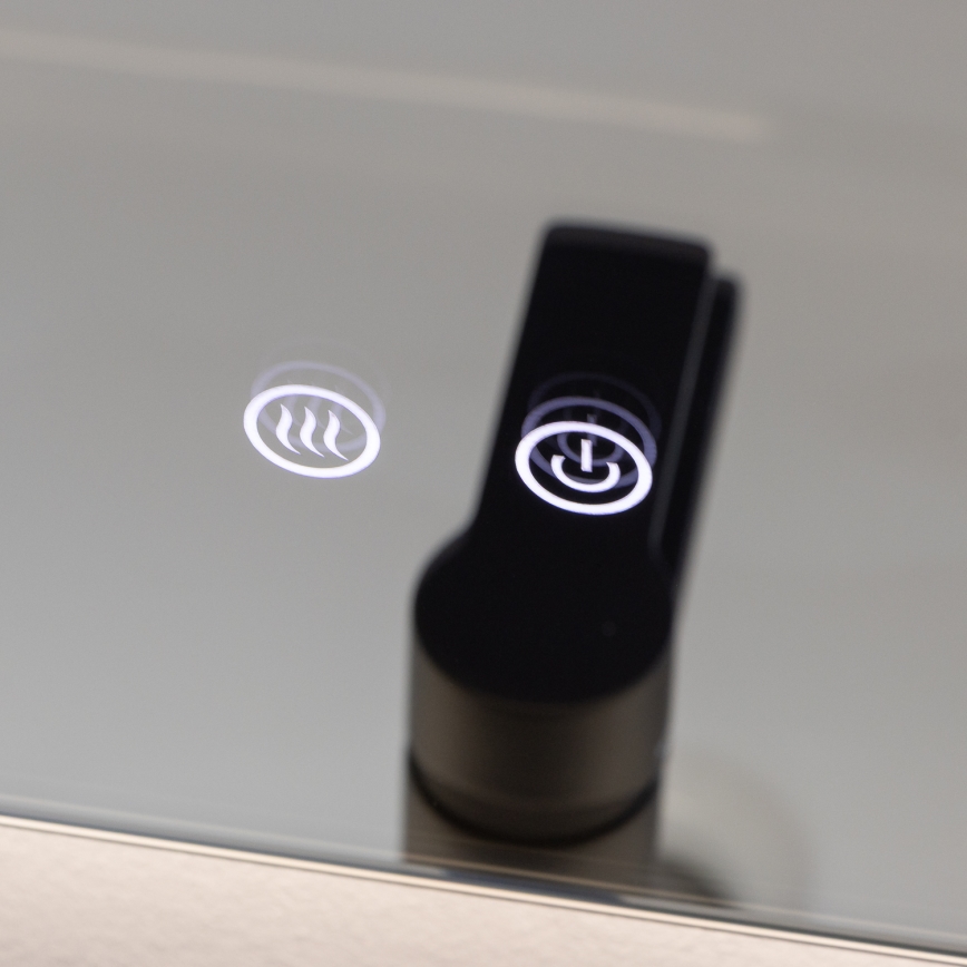 Brilagi - LED kopalniško ogrevano ogledalo DIANA LED/17W/230V 60x60 cm IP44 CRI 90 zatemnljivo + CCT