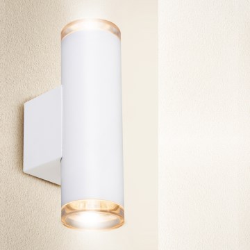 Brilagi - Kopalniško stensko točkovno svetilo SELE AQUA 2xGU10/30W/230V IP44 belo