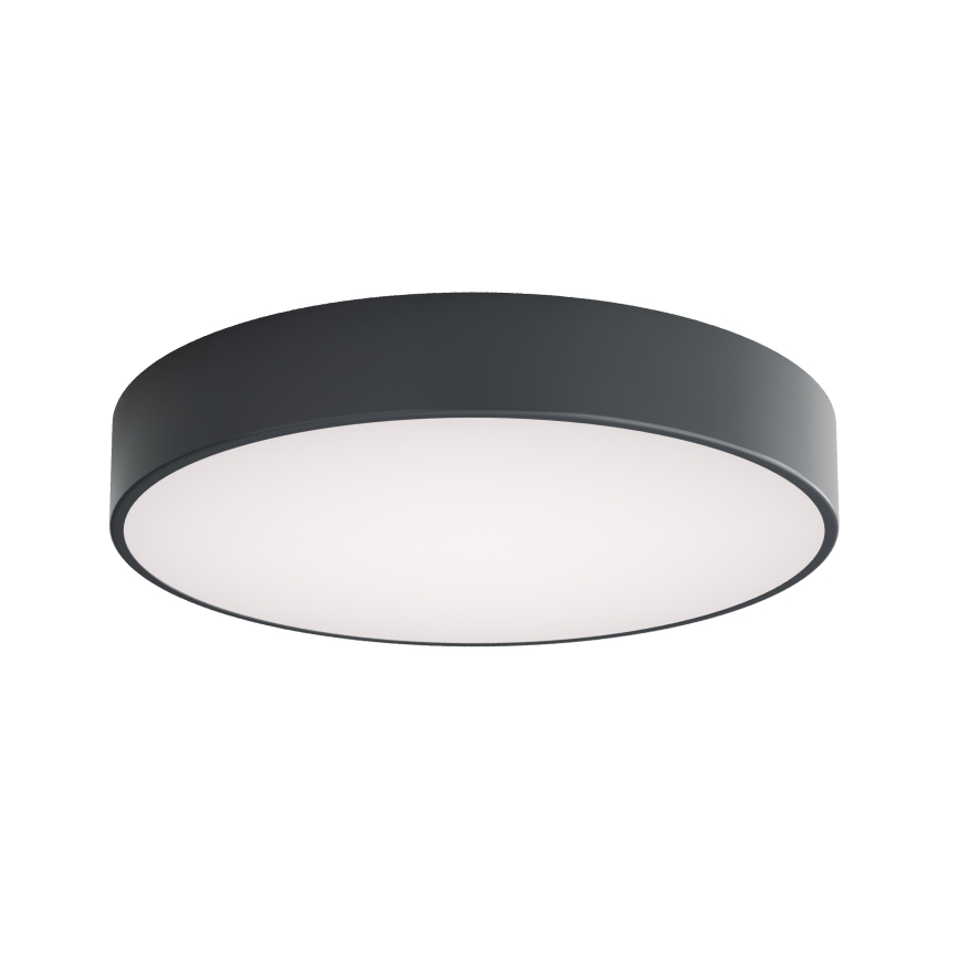 Brilagi - Kopalniška stropna svetilka CLARE s senzorjem gibanja in senzorjem mraka 4xE27/24W/230V, premer 50 cm, antracit, IP54