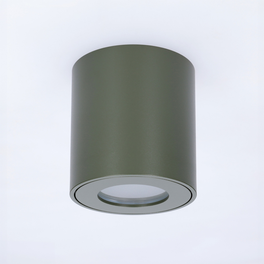 BRILAGI - Kopalniška točkovna svetilka MIA 1xGU10/30W/230V 60x82 mm 84x80 mm temno zelena IP54