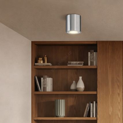 Brilagi - Kopalniško točkovno svetilo MIA 1xGU10/30W/230V 84x80 mm sijajni krom IP54