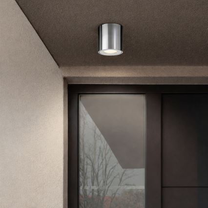 Brilagi - Kopalniško točkovno svetilo MIA 1xGU10/30W/230V 84x80 mm sijajni krom IP54