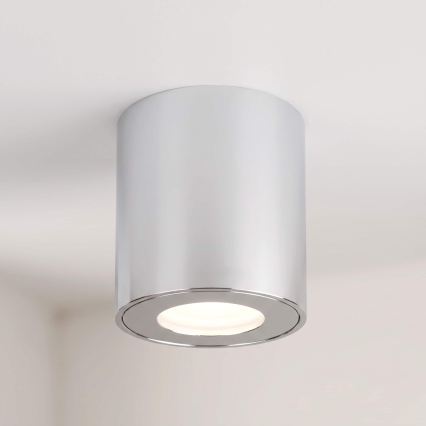BRILAGI - Kopalniško točkovno svetilo MIA 1xGU10/30W/230V 84x80 mm sijajni krom IP54