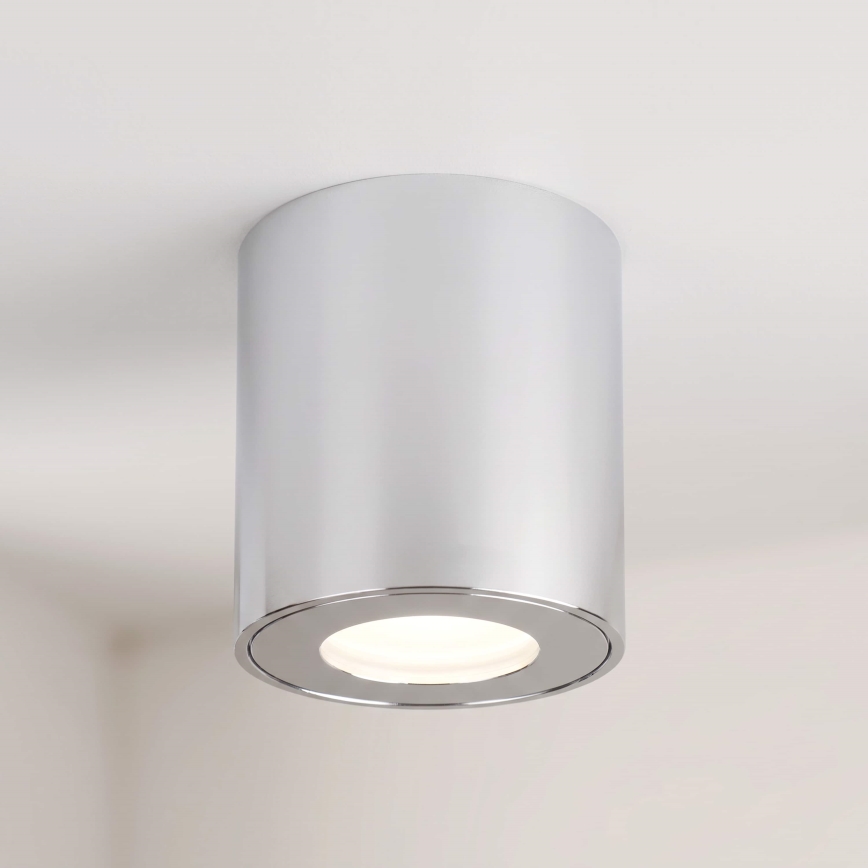 BRILAGI - Kopalniško točkovno svetilo MIA 1xGU10/30W/230V 84x80 mm sijajni krom IP54