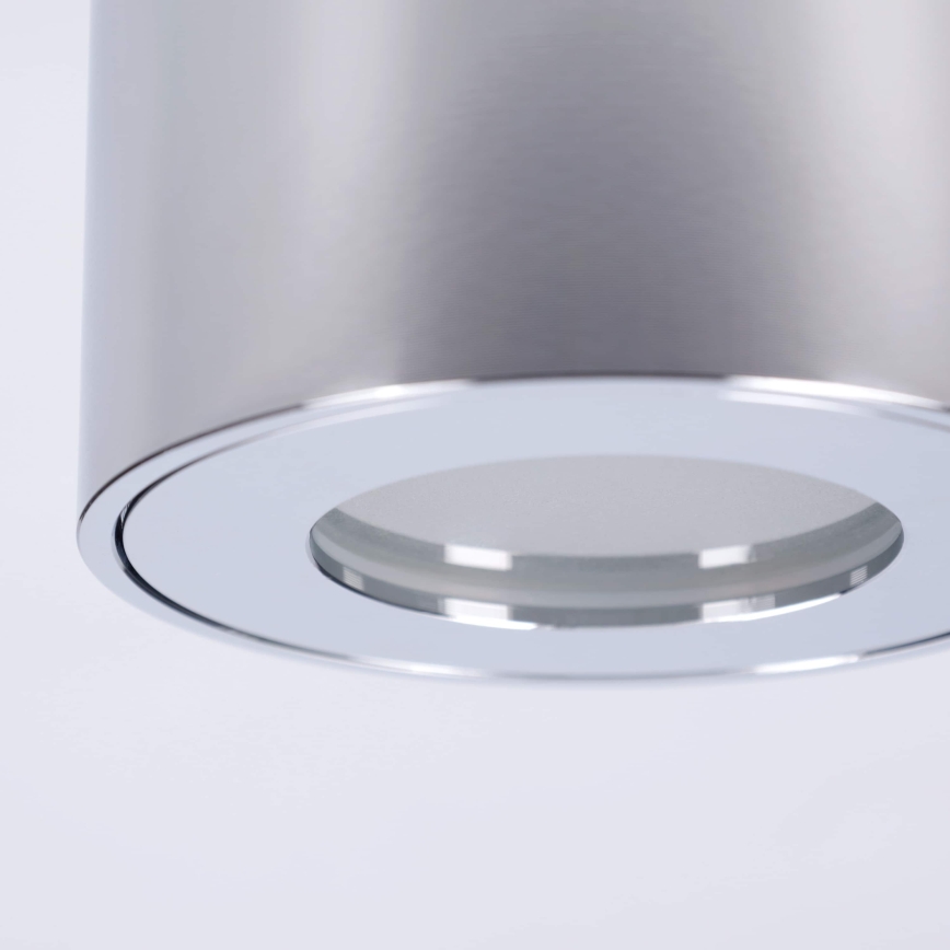 BRILAGI - Kopalniško točkovno svetilo MIA 1xGU10/30W/230V 84x80 mm sijajni krom IP54