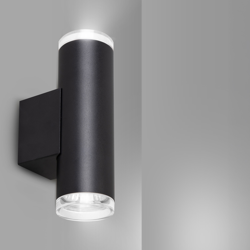Brilagi - Kopalniško stensko točkovno svetilo SELE AQUA 2xGU10/30W/230V IP44 črna