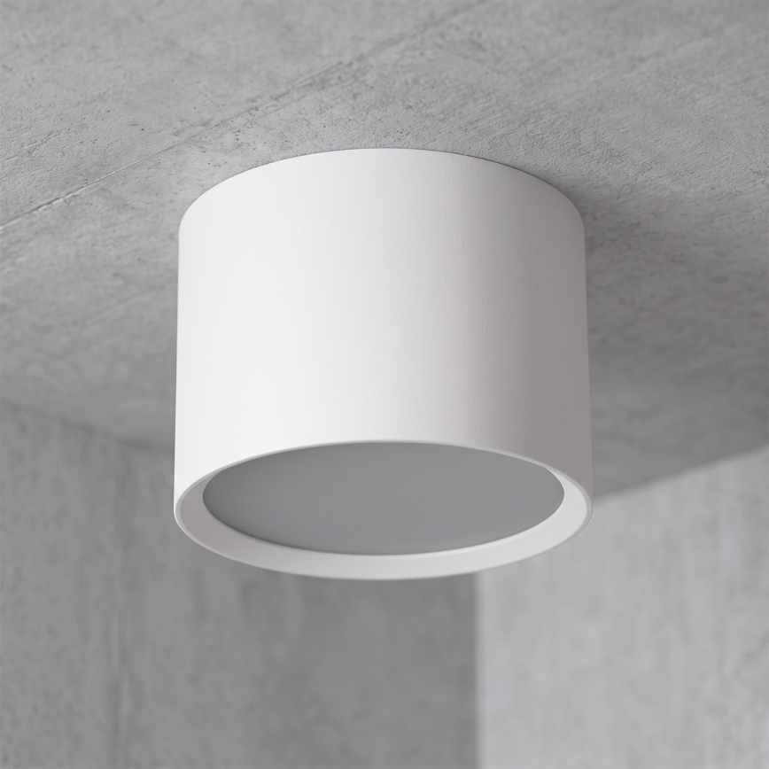 BRILAGI - Kopalniško točkovno svetilo SMOOTH 1xGX53/15W/230V 60x82 mm bela IP54