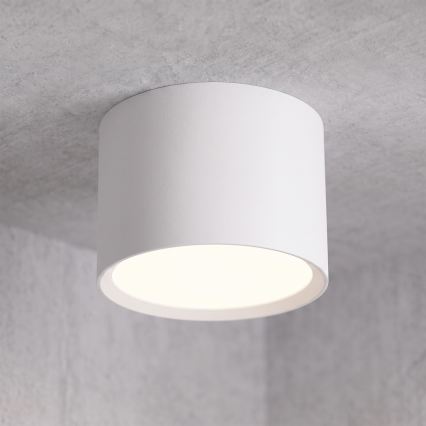 BRILAGI - Kopalniško točkovno svetilo SMOOTH 1xGX53/15W/230V 60x82 mm bela IP54