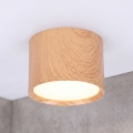 BRILAGI - Kopalniško točkovno svetilo SMOOTH 1xGX53/15W/230V 60x82 mm dekor hrasta IP54