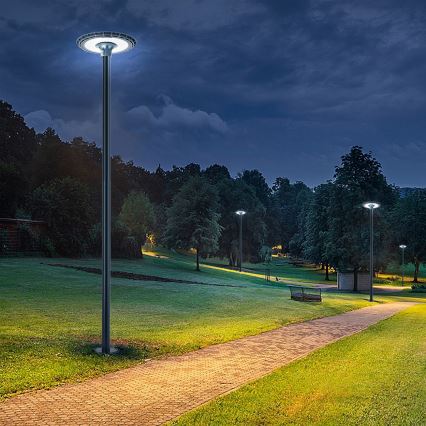 Brilagi - Kovinski drog za zunanjo razsvetljavo URBAN 3 m drog pr. 58 mat antracit