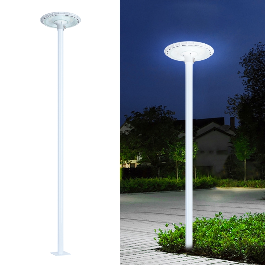 Brilagi - Kovinski drog za zunanjo razsvetljavo URBAN 3 m drog pr. 58 mat bela