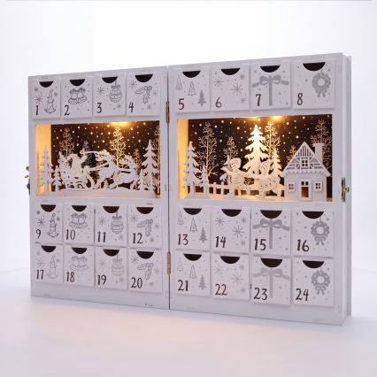 BRILAGI - LED adventni koledar LED/2xAA