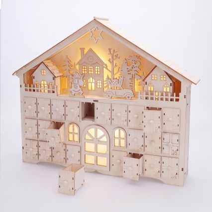 BRILAGI - LED adventni koledar LED/2xAA