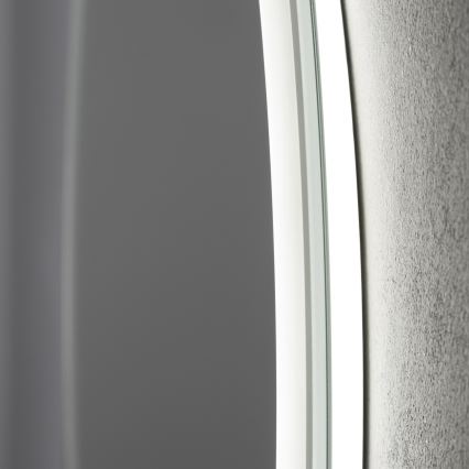 Brilagi - LED ogrevano kopalniško ogledalo AVA ECO, LED 11,5 W/230 V, premer 60 cm, IP44, CRI 90, zatemnljivo + CCT