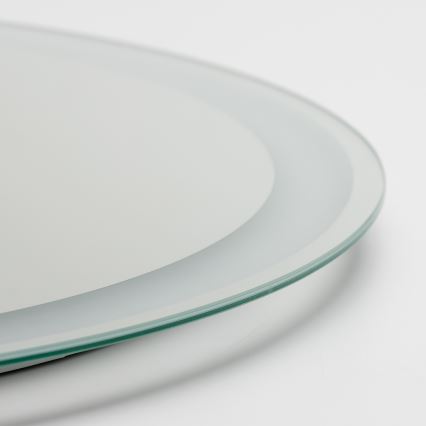 Brilagi - LED ogrevano kopalniško ogledalo AVA ECO, LED 11,5 W/230 V, premer 60 cm, IP44, CRI 90, zatemnljivo + CCT