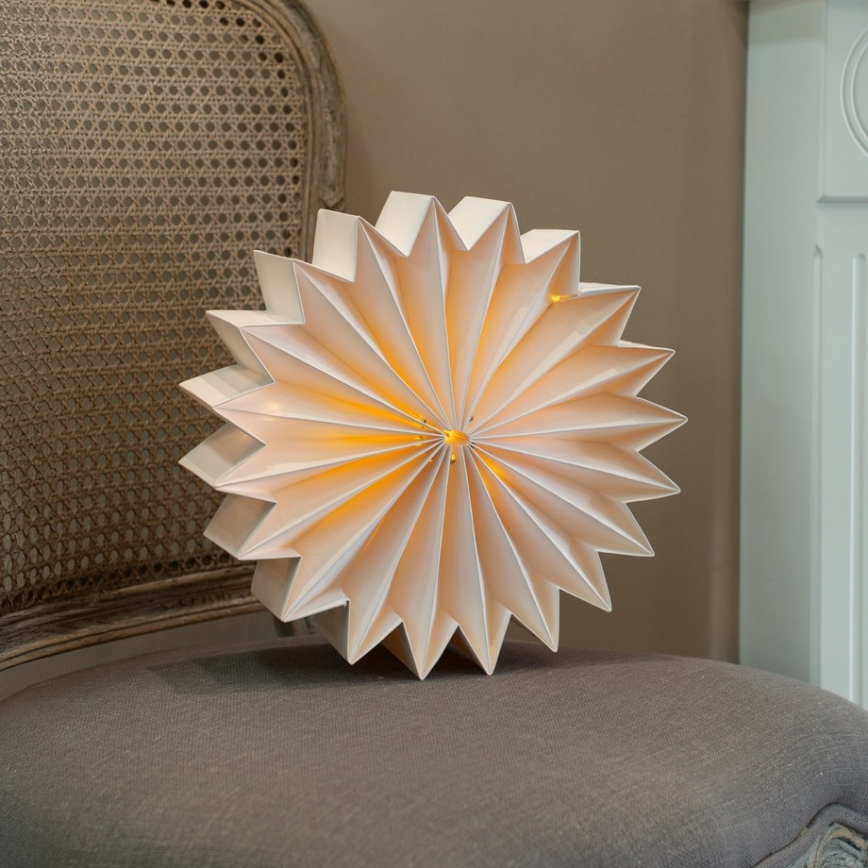 Brilagi - LED božična dekoracija LED/2xAA 30 cm snežinka