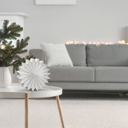Brilagi - LED božična dekoracija LED/2xAA 30 cm snežinka