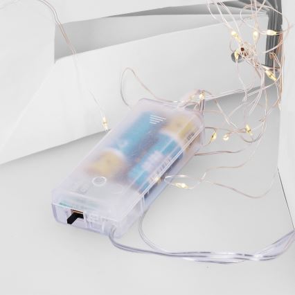 Brilagi - LED božična dekoracija LED/2xAA 30 cm snežinka