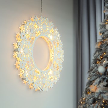 Brilagi - LED božična dekoracija LED/2xAA 30 cm venec