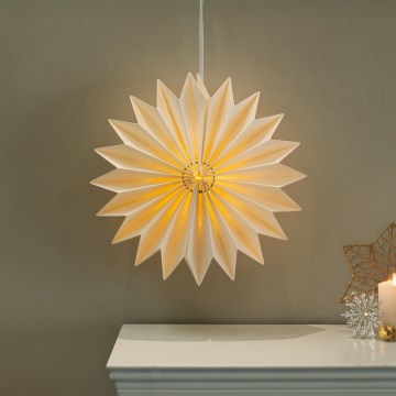 Brilagi - LED božična dekoracija LED/2xAA 32 cm snežinka