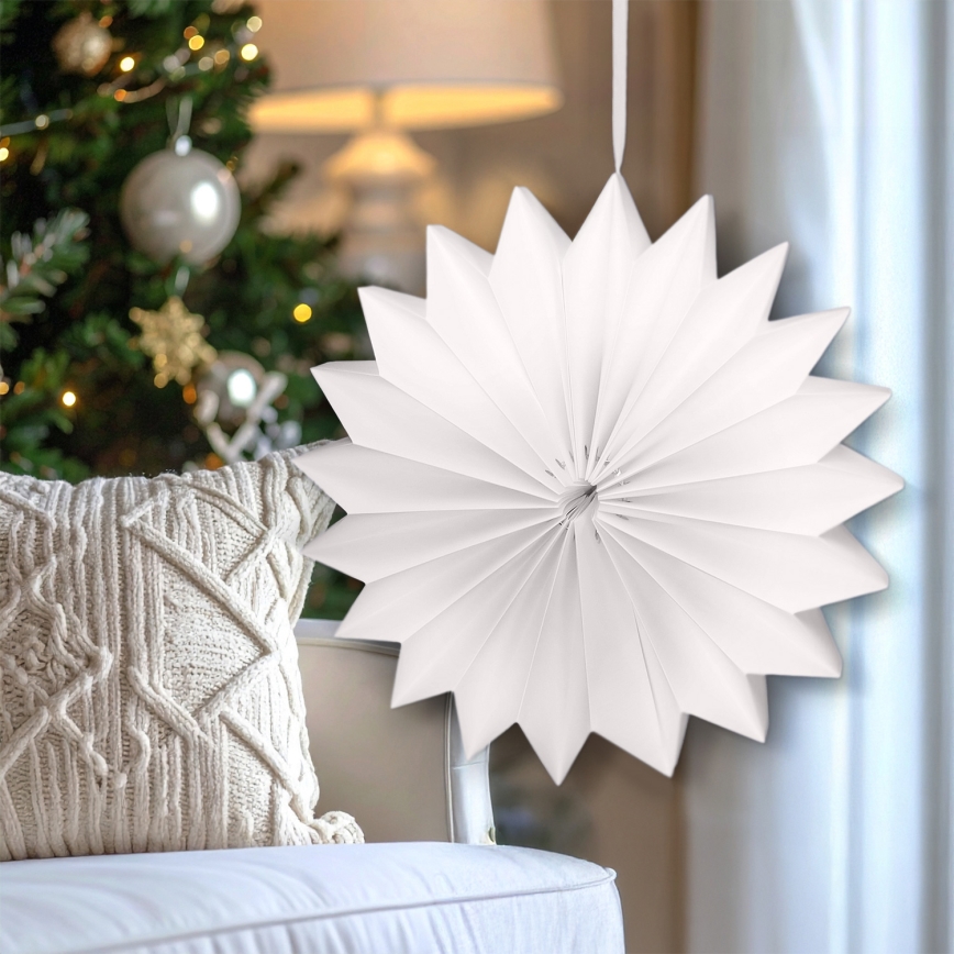 Brilagi - LED božična dekoracija LED/2xAA 32 cm snežinka