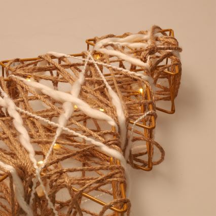 Brilagi - LED božična dekoracija LED/2xAA 34x31 cm smrečica