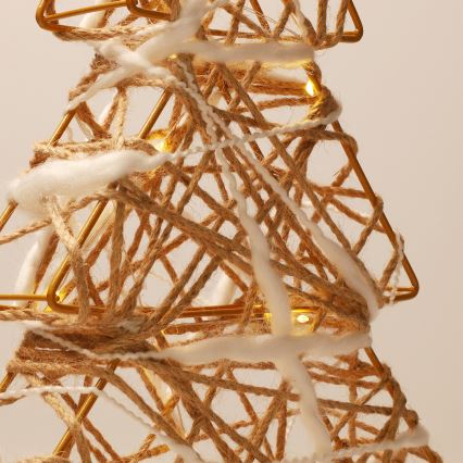 Brilagi - LED božična dekoracija LED/2xAA 34x31 cm smrečica