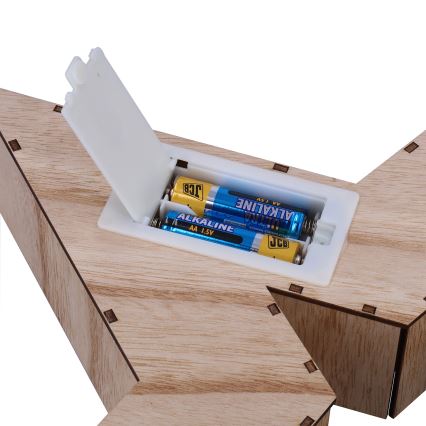 Brilagi - LED Božična dekoracija LED/2xAA 38x40 cm zvezda