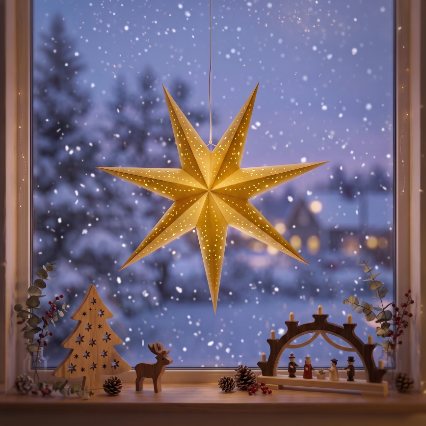 BRILAGI - LED božična dekoracija LED/2xAA 60 cm zvezda