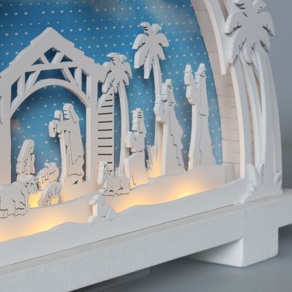 Brilagi - LED Božična dekoracija LED/2xAA jaslice