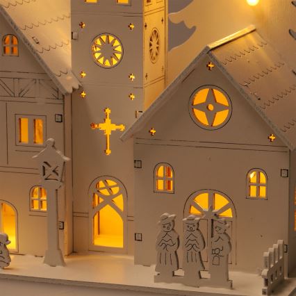 Brilagi - LED božična dekoracija LED/2xAA kapelica