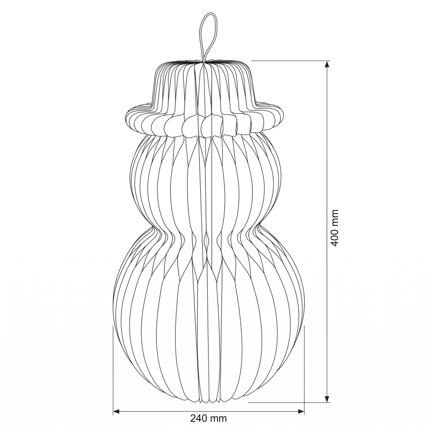 BRILAGI - LED božična dekoracija LED/2xAA snežak