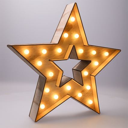 Brilagi - LED božična dekoracija LED/2xAA zvezda