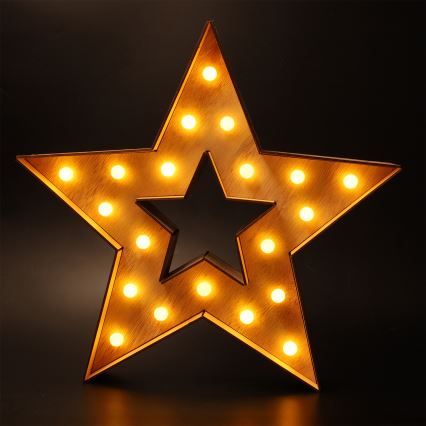 Brilagi - LED božična dekoracija LED/2xAA zvezda