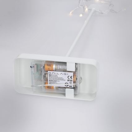 Brilagi - LED božična dekoracija LED/3xAA 66x40 cm zvezda