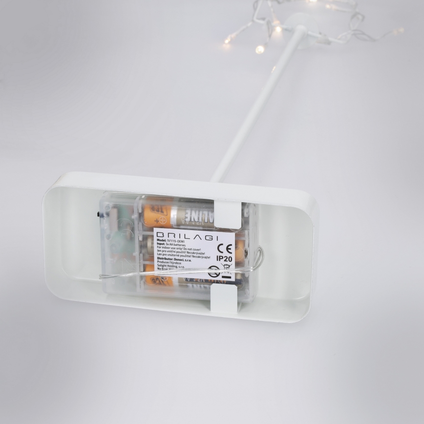 Brilagi - LED božična dekoracija LED/3xAA 66x40 cm zvezda