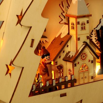 Brilagi - LED božična dekoracija LED/3xAA smreka