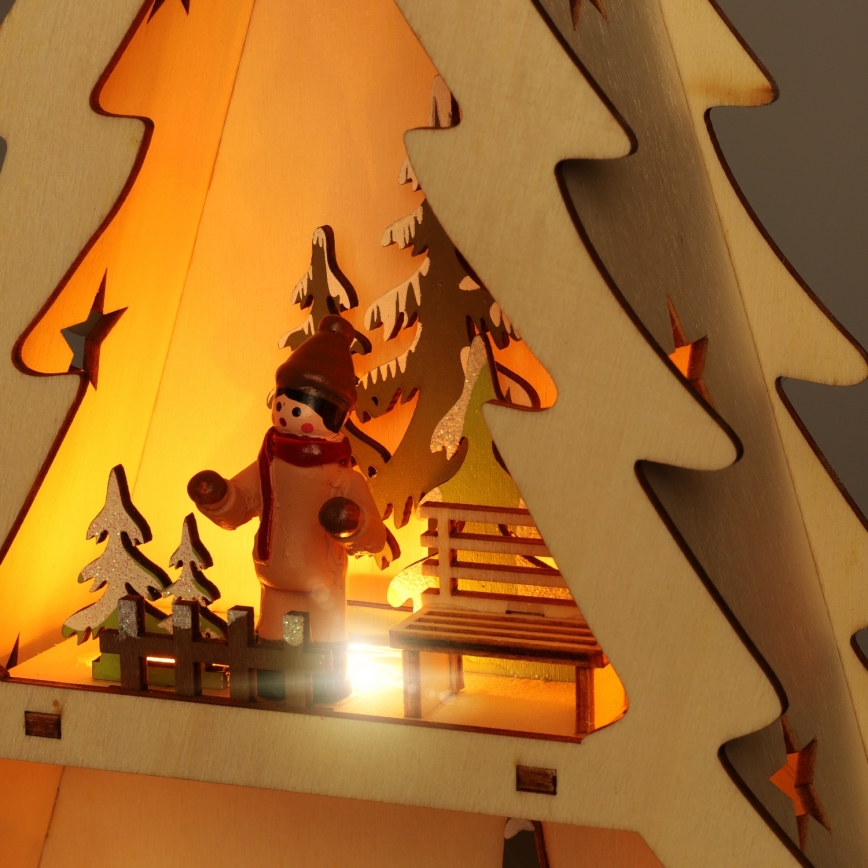 Brilagi - LED božična dekoracija LED/3xAA smreka